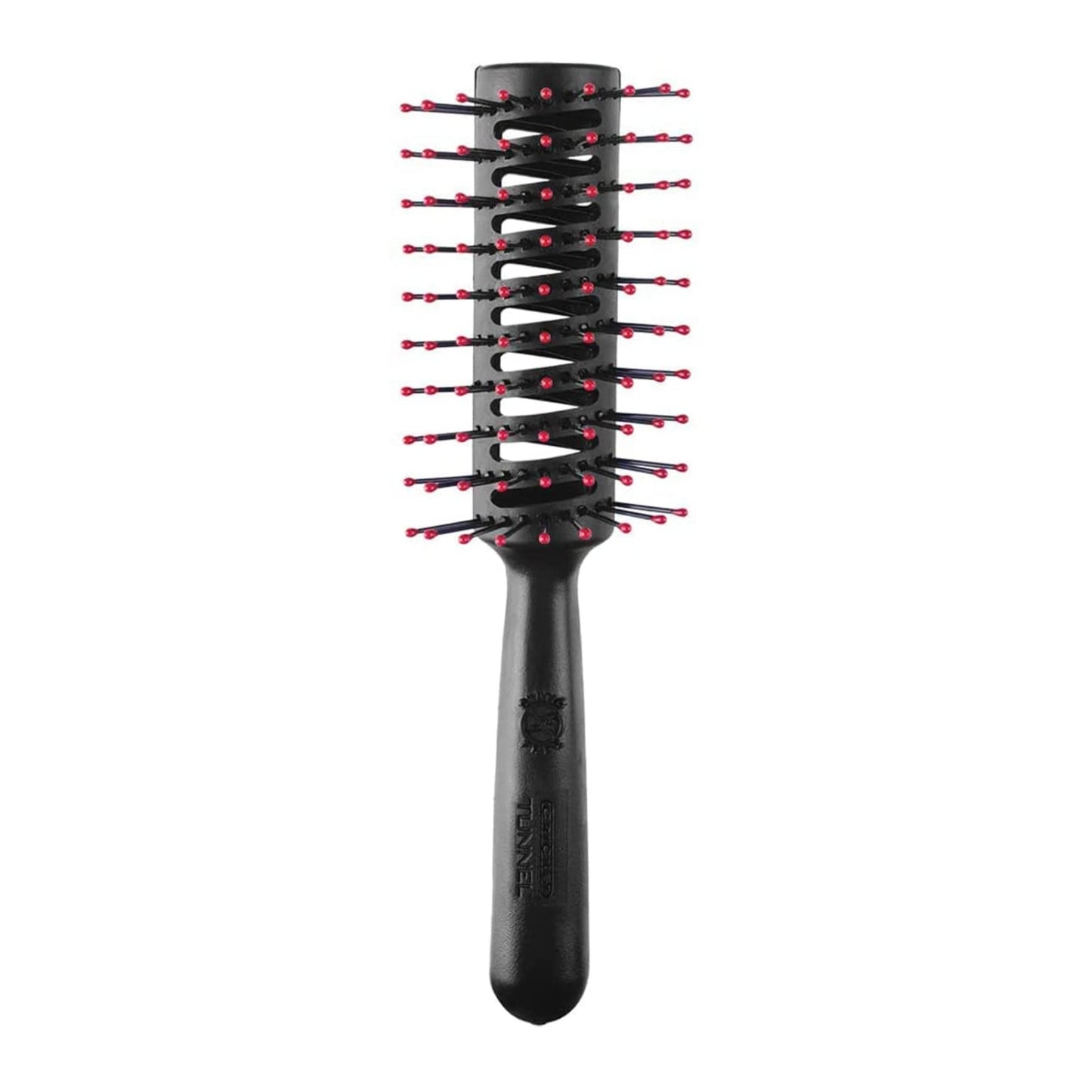 Cricket Static Free Cushion Styling 220 Hair Brush - Smoothing, Detangling, and Frizz-Free Styling - Anti-Static Metal Bristles for Thick, Curly, and Heavy Hair