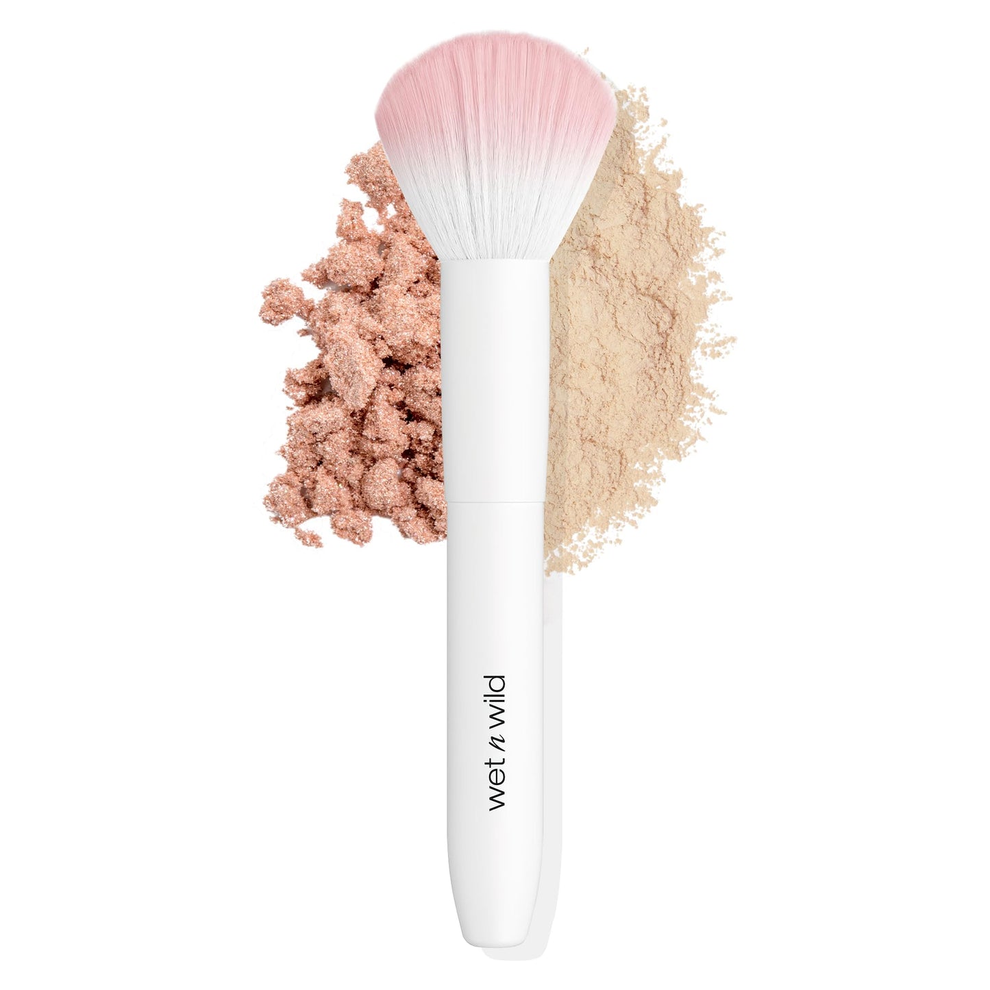 wet n wild Foundation Brush, Densely-Packed Synthetic Fiber Bristles for Liquid, Cream & Powder, Ergonomic Handle for Comfortable Control