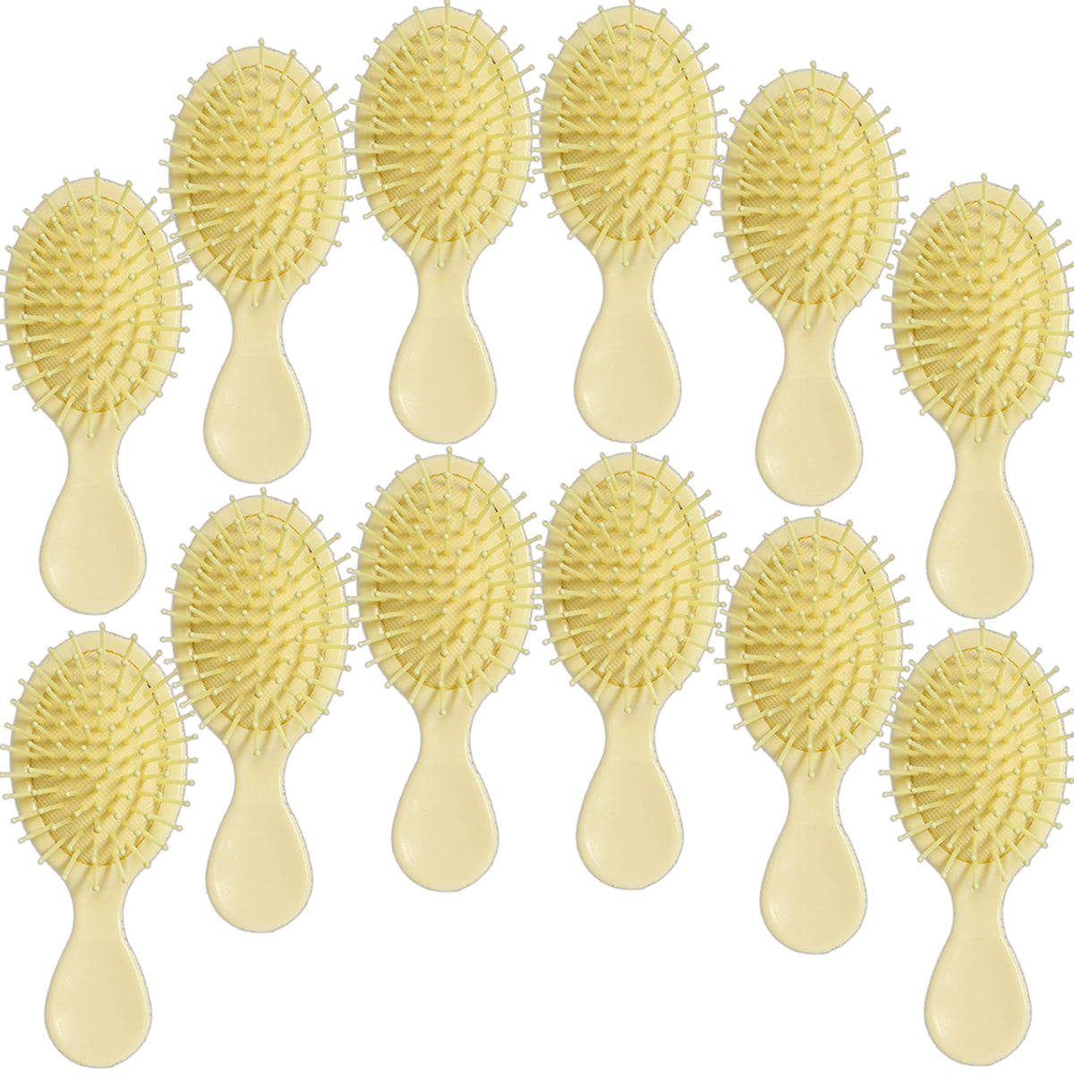 12 pcs Mini Hair Brush,Mini Brush for Most Hair Types | Travel Brush with Exquisite Packag Box,Bridesmaid Party for Gifts Teens Adults,Christmas Stockings Filling Wet Hair Brushes