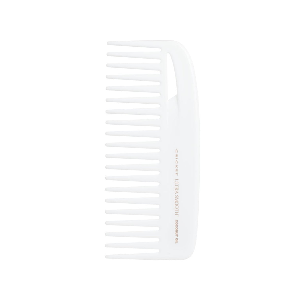 Cricket Ultra Smooth Detangler Comb for Wet, Dry, Long, Thick Hair Anti-Frizz Detangling Shower Comb with Argan & Olive Oils and Keratin Protein Infused Plastic