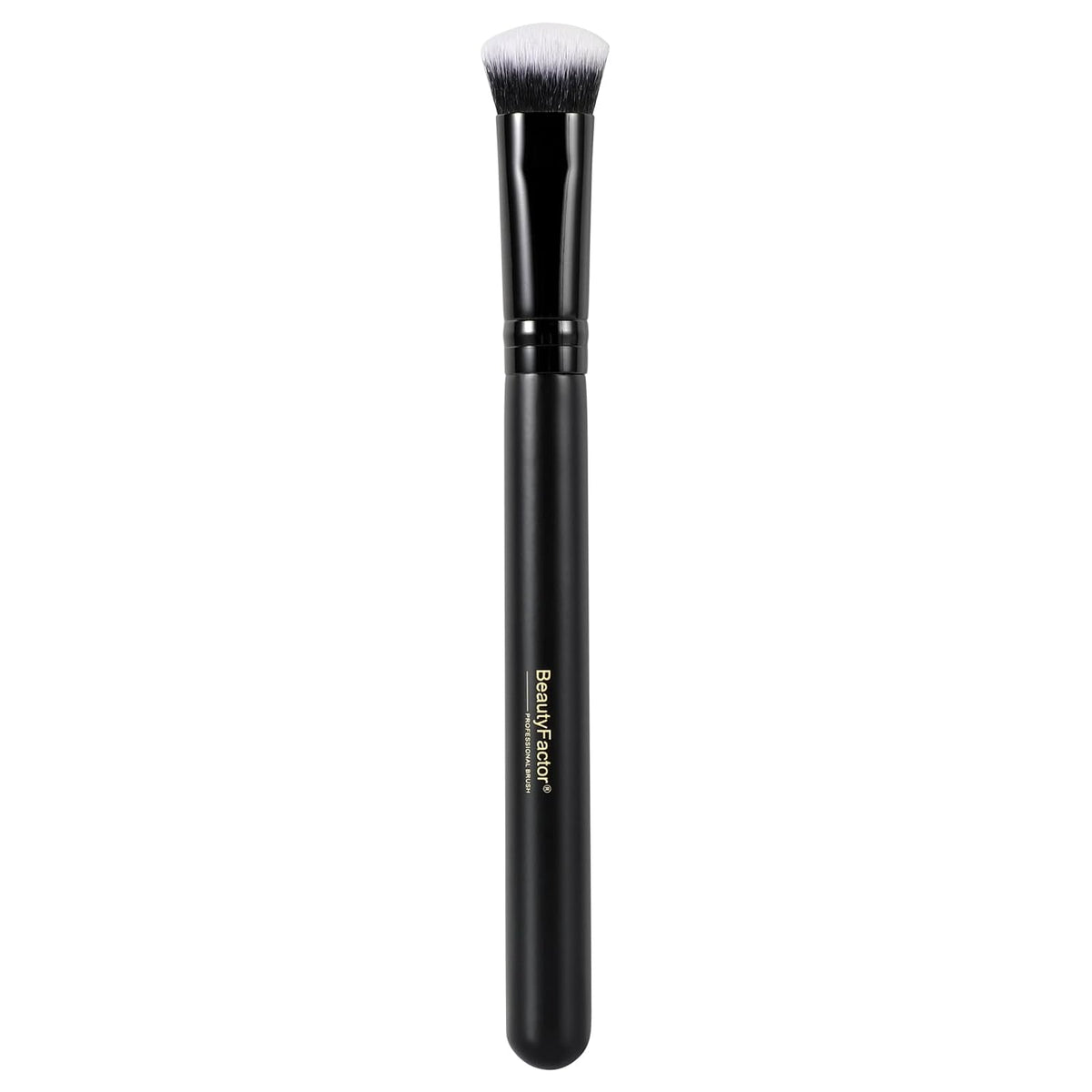 Concealer Brush, Under Eye Blending Brush | For Liquid and Cream Concealer, Small Makeup Brush for Dark Spots, Blemishes,Dense Soft Synthetic Bristles (Black)