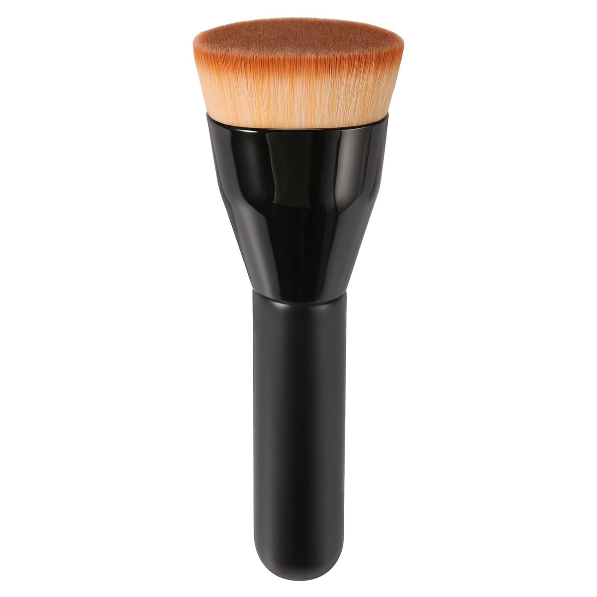 Foundation Brush for Mature Skin, Flat Top Kabuki Makeup Brush for Liquid Foundation, Cream & Powder, Premium Face & Body Buffing Blending Brush for Streak-Free Finish