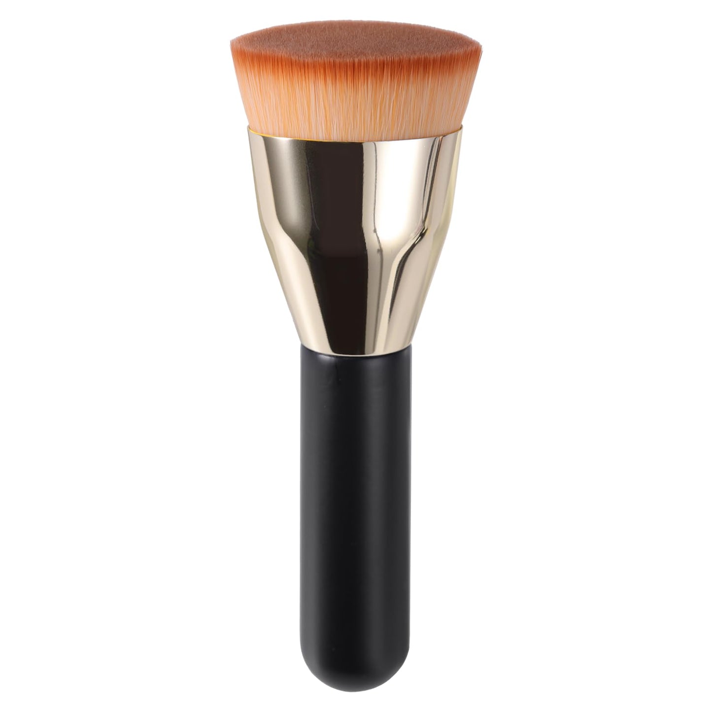 Foundation Brush for Mature Skin, Flat Top Kabuki Makeup Brush for Liquid Foundation, Cream & Powder, Premium Face & Body Buffing Blending Brush for Streak-Free Finish