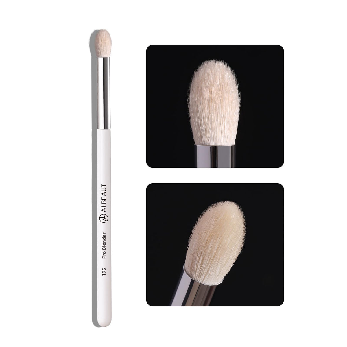 Albeaut Concealer Brush, Angled Under Eye Makeup Small Foundation Precision Face Blending Brush (193 concealer brush), 1pc