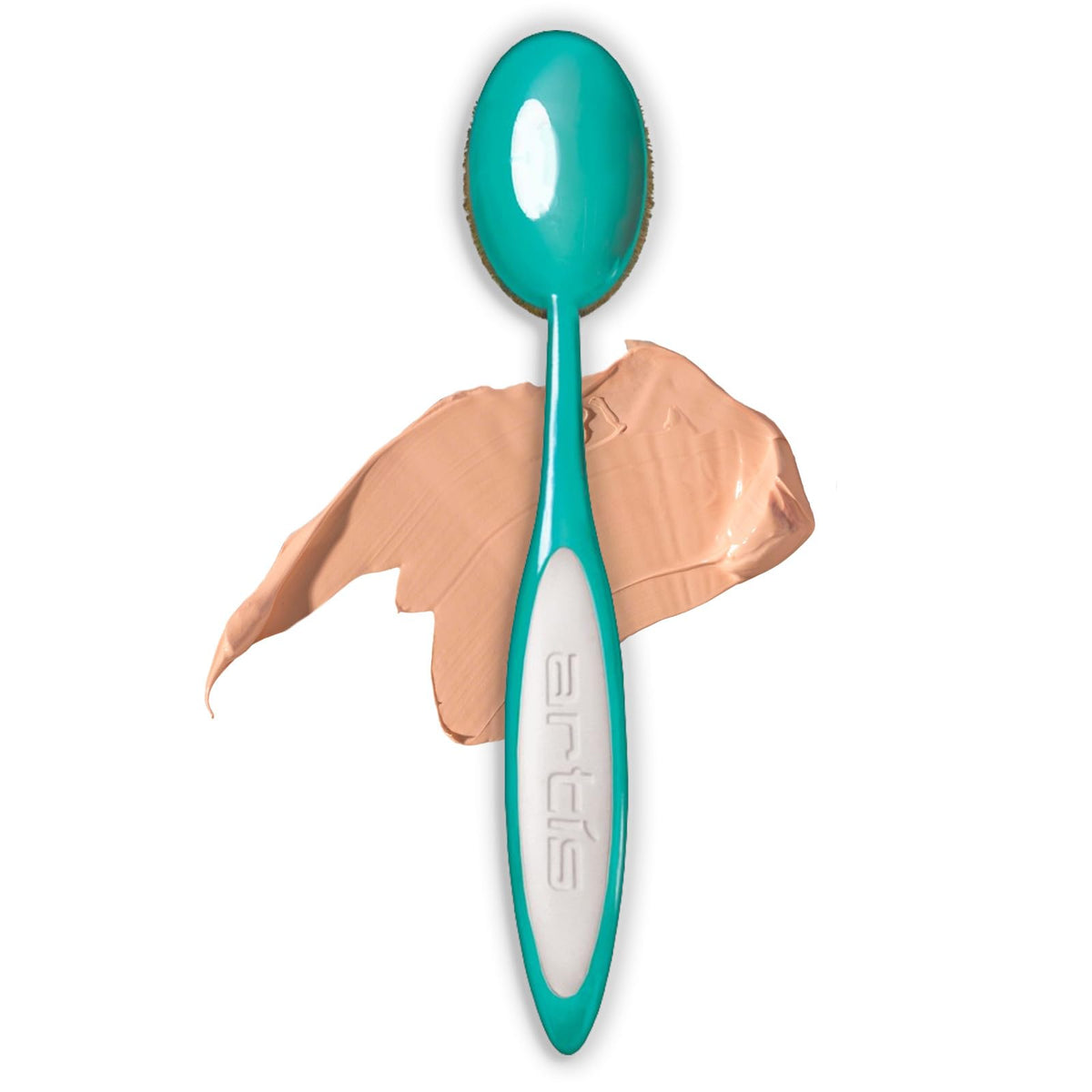 Artis Elite Oval 7 Brush Professional Foundation Brush with Patented CosmeFibre Synthetic Bristles & Ergonomic Metal Alloy Handle for Liquid, Cream & Powder Makeup, Mirror