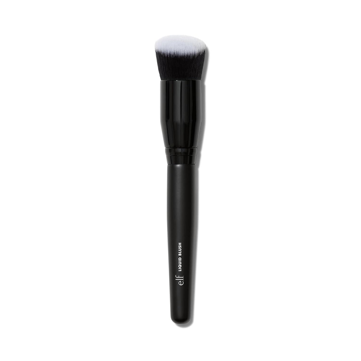 e.l.f. Camo Liquid Blush Brush | Angled Blush Brush Ideal For Applying & Blending Colors On Cheeks, Soft, Dense Bristles, Vegan & Cruelty-free
