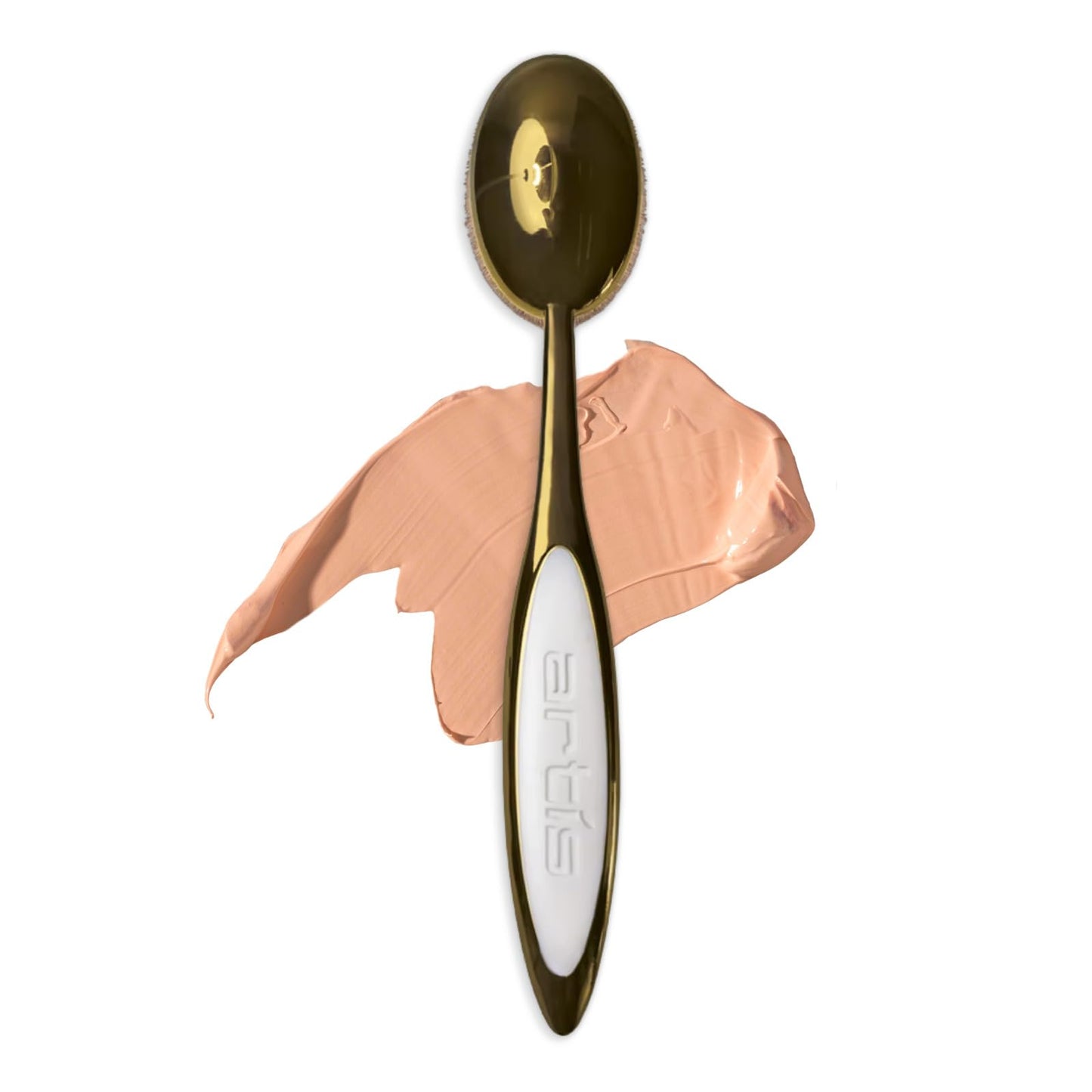 Artis Elite Oval 7 Brush Professional Foundation Brush with Patented CosmeFibre Synthetic Bristles & Ergonomic Metal Alloy Handle for Liquid, Cream & Powder Makeup, Mirror