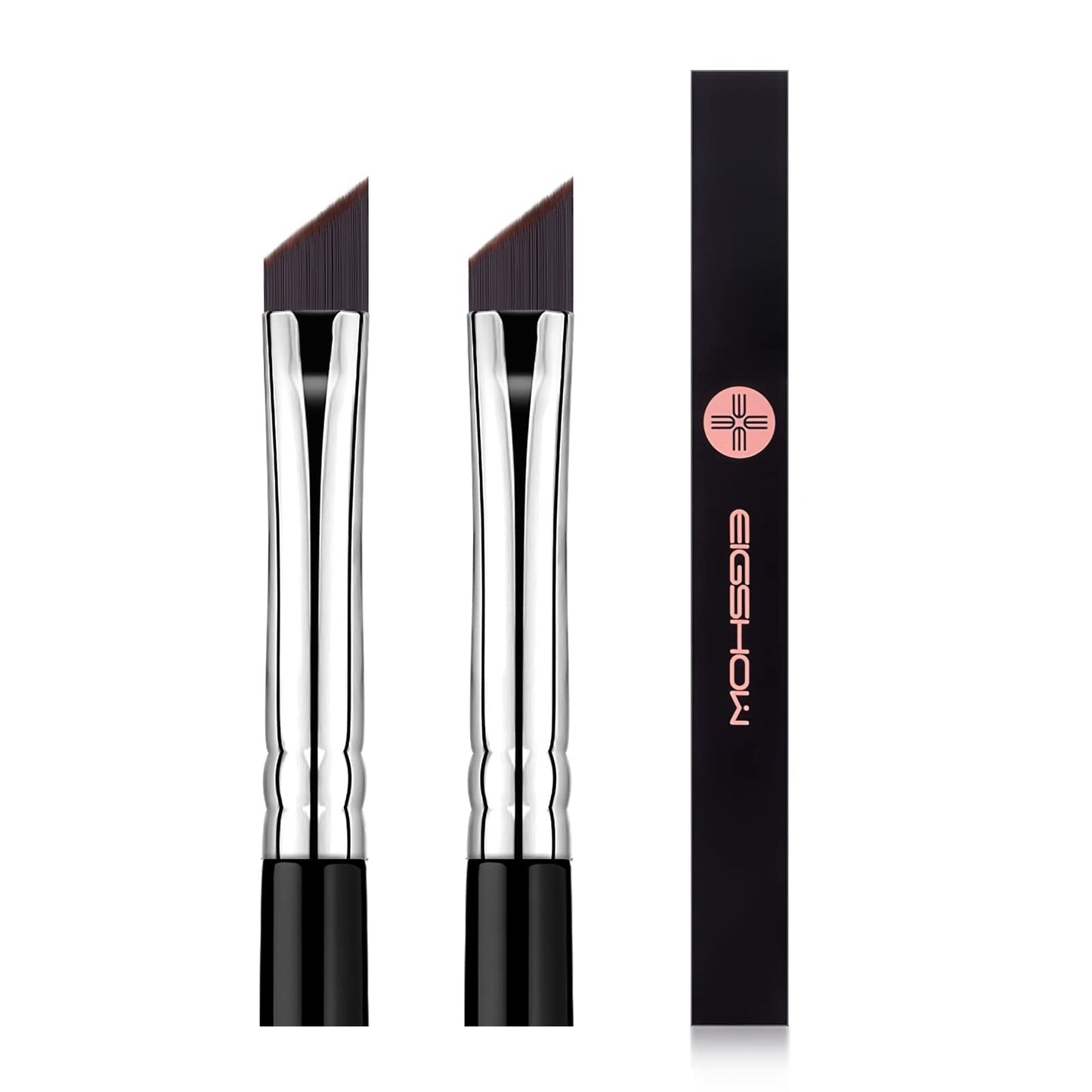 Eyeliner Brush Fine Angled - PRO Precision Gel Eye Liner Makeup Brush | Ultra Thin Slanted Flat Angle - Premium Cruelty Free Synthetic Bristles (E835 )