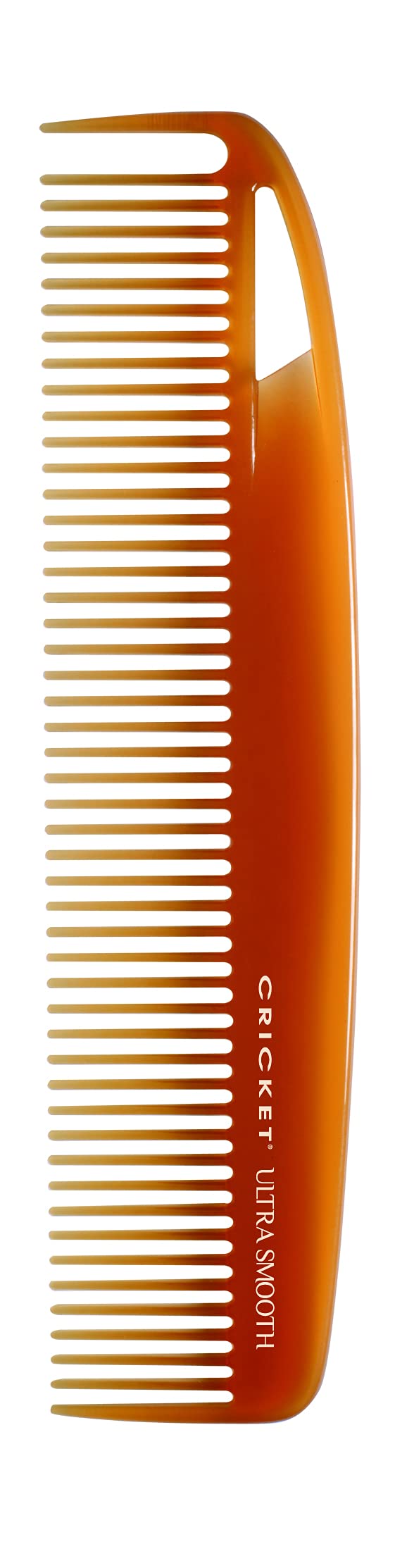 Cricket Ultra Smooth Detangler Comb for Wet, Dry, Long, Thick Hair Anti-Frizz Detangling Shower Comb with Argan & Olive Oils and Keratin Protein Infused Plastic