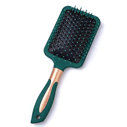 Paddle Hair Brush Air Cushion Hairrush Basic Paddle Brush | Anti-Static Massage Hair Brushes,Cushion Base Detangling & Volumizing, Nylon Bristle Hairbrush for Men and Women