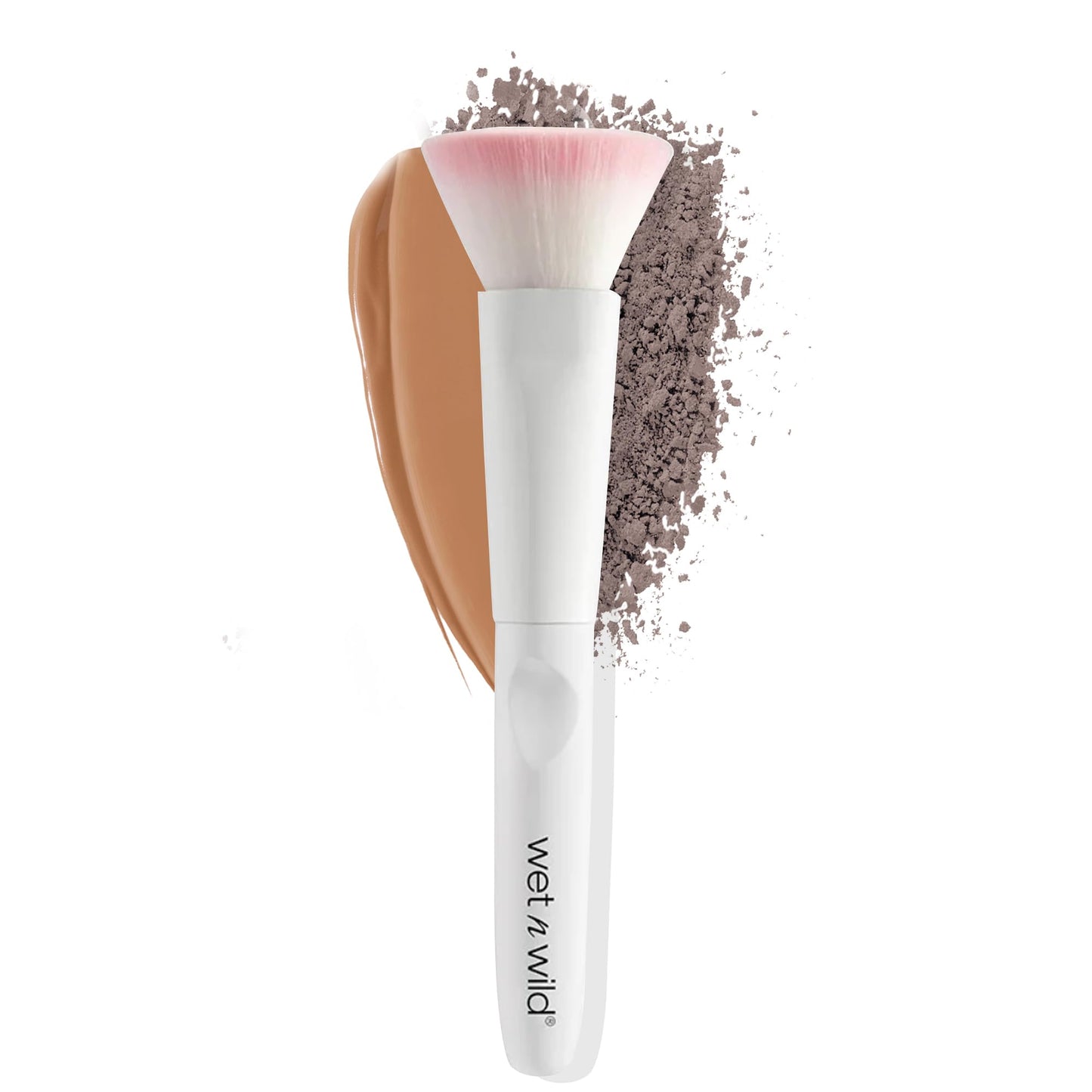 wet n wild Contour Brush, Sculpt, Highlight, & Blend, Luxurious Plush Fibers, Ergonomic Handle for Comfortable Precision Control , Cruelty-Free & Vegan