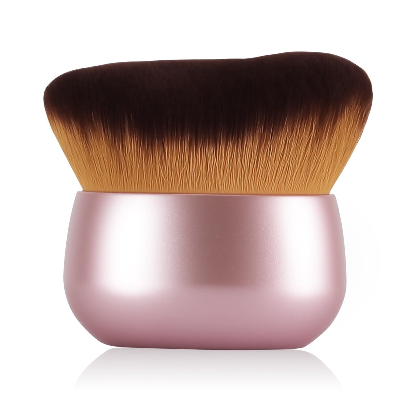 Angled Kabuki Brush with Retractable Desige For Professional makeup | Flawless Application of Foundation,Powder,Blush,Bronzer With Aluminium Body, Non-Toxic Bristles,Cream&liquid cosmetics(Black)