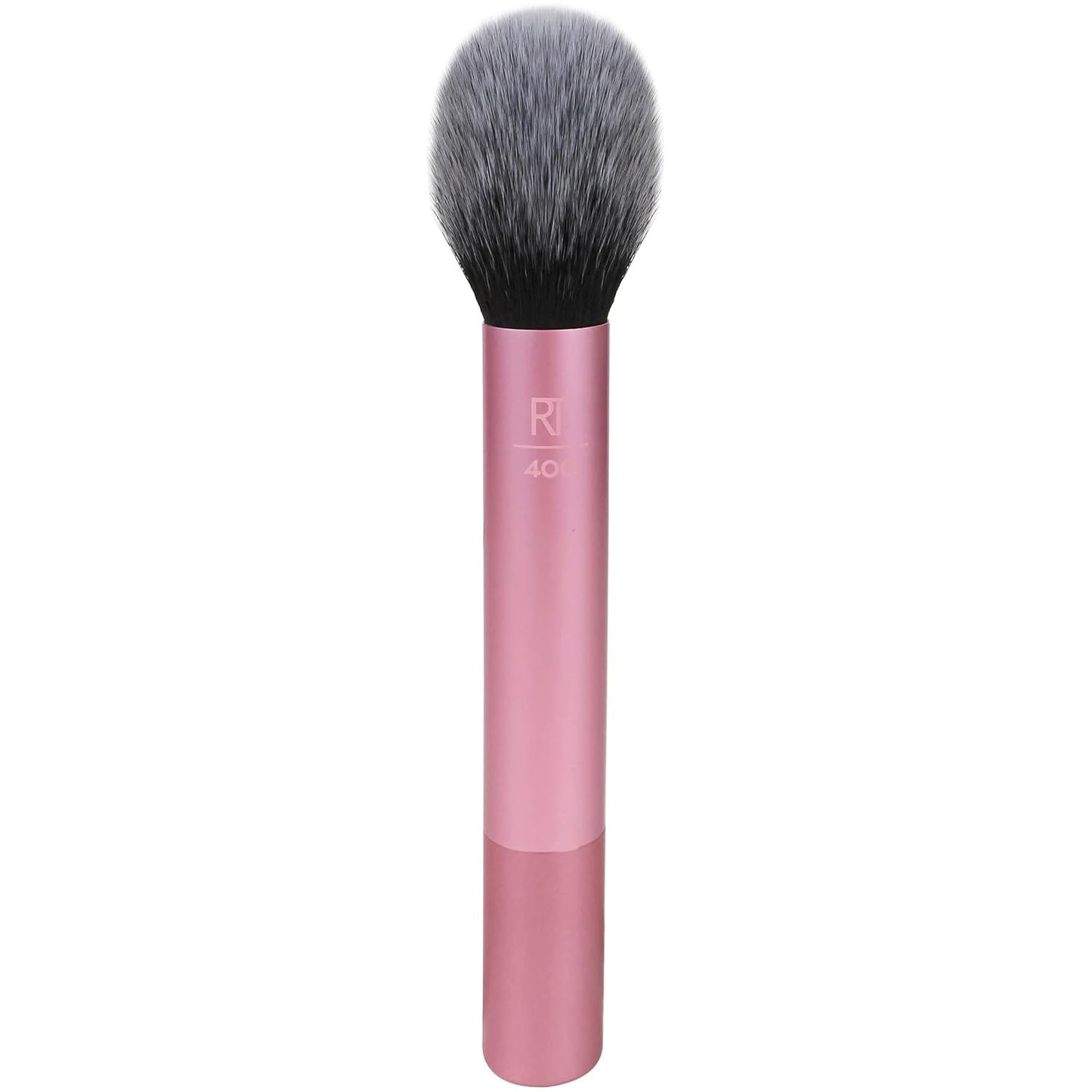 Real Techniques Ultra Plush Blush Makeup Brush, For Loose, Cream, or Pressed Blush, Rosy Glow Cheeks, Fluffy Powder Brush, Aluminum Ferrules, Synthetic Bristles, Vegan & Cruelty Free, 1 Count | Rosy glow cheeks with a blush brush for cheeks, powder bronze