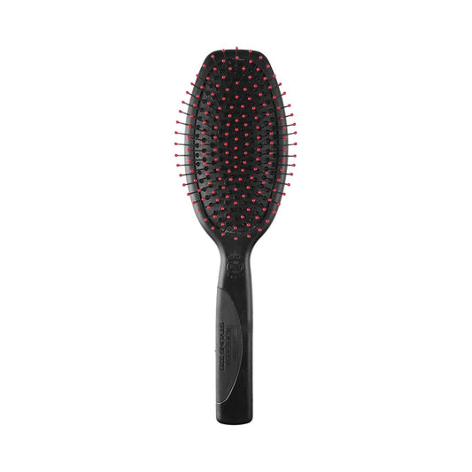 Cricket Static Free Cushion Styling 220 Hair Brush - Smoothing, Detangling, and Frizz-Free Styling - Anti-Static Metal Bristles for Thick, Curly, and Heavy Hair