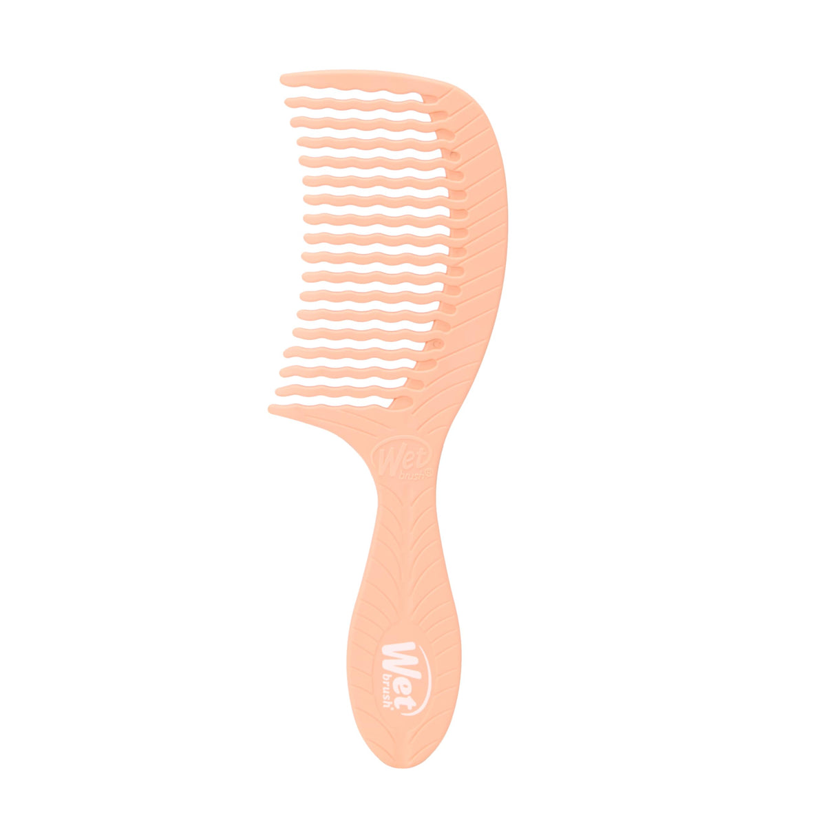 Wet Brush Go Green Tea Tree Oil Infused Treatment Comb - Wide Tooth Hair Detangler with WaveTooth Design that Gently and Glides Through Tangles - No Split Ends and No Damage