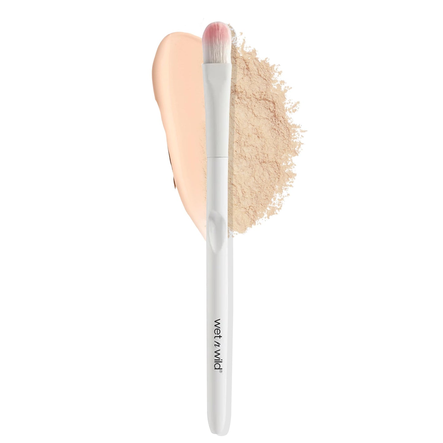 wet n wild Powder Brush, Ultra-Plush Synthetic Bristles for Flawless Application, Soft Touch, Ergonomic Handle for Comfortable Precision Control