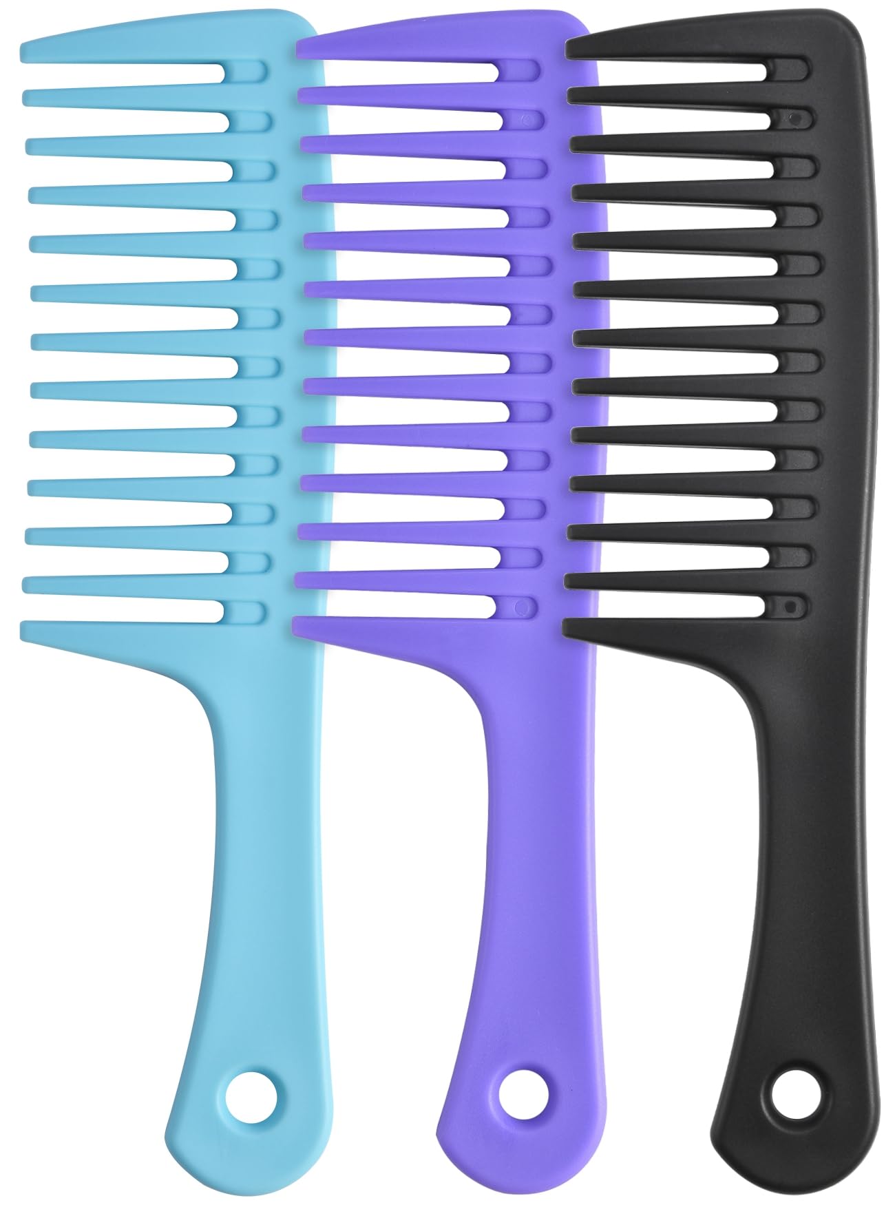 Wide Tooth comb, Large Detangling Comb for Women and Men, Durable Styling Brush for Curly, Long, Wet Hair Types - Professional Hair Care.