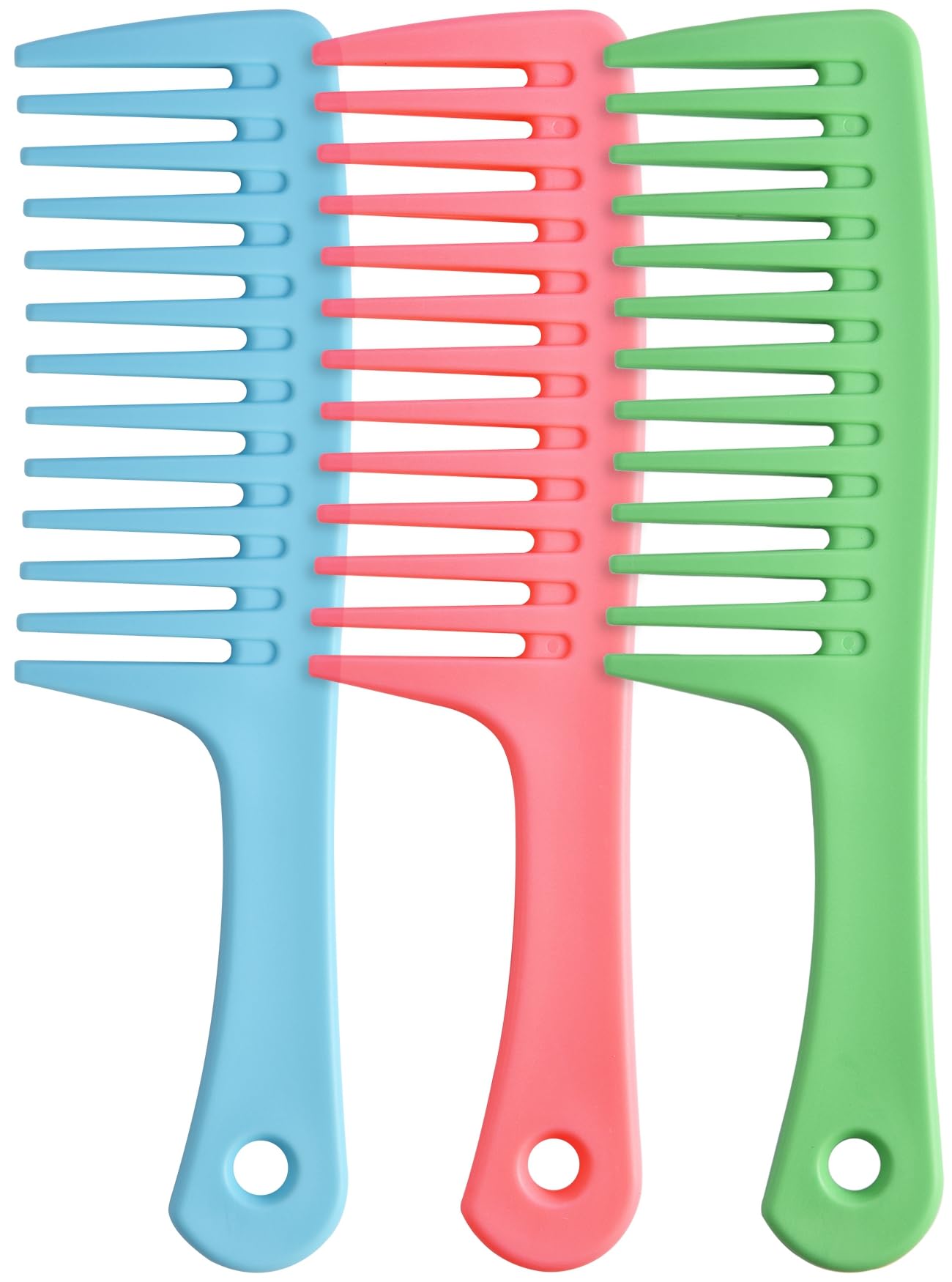 Wide Tooth comb, Large Detangling Comb for Women and Men, Durable Styling Brush for Curly, Long, Wet Hair Types - Professional Hair Care.