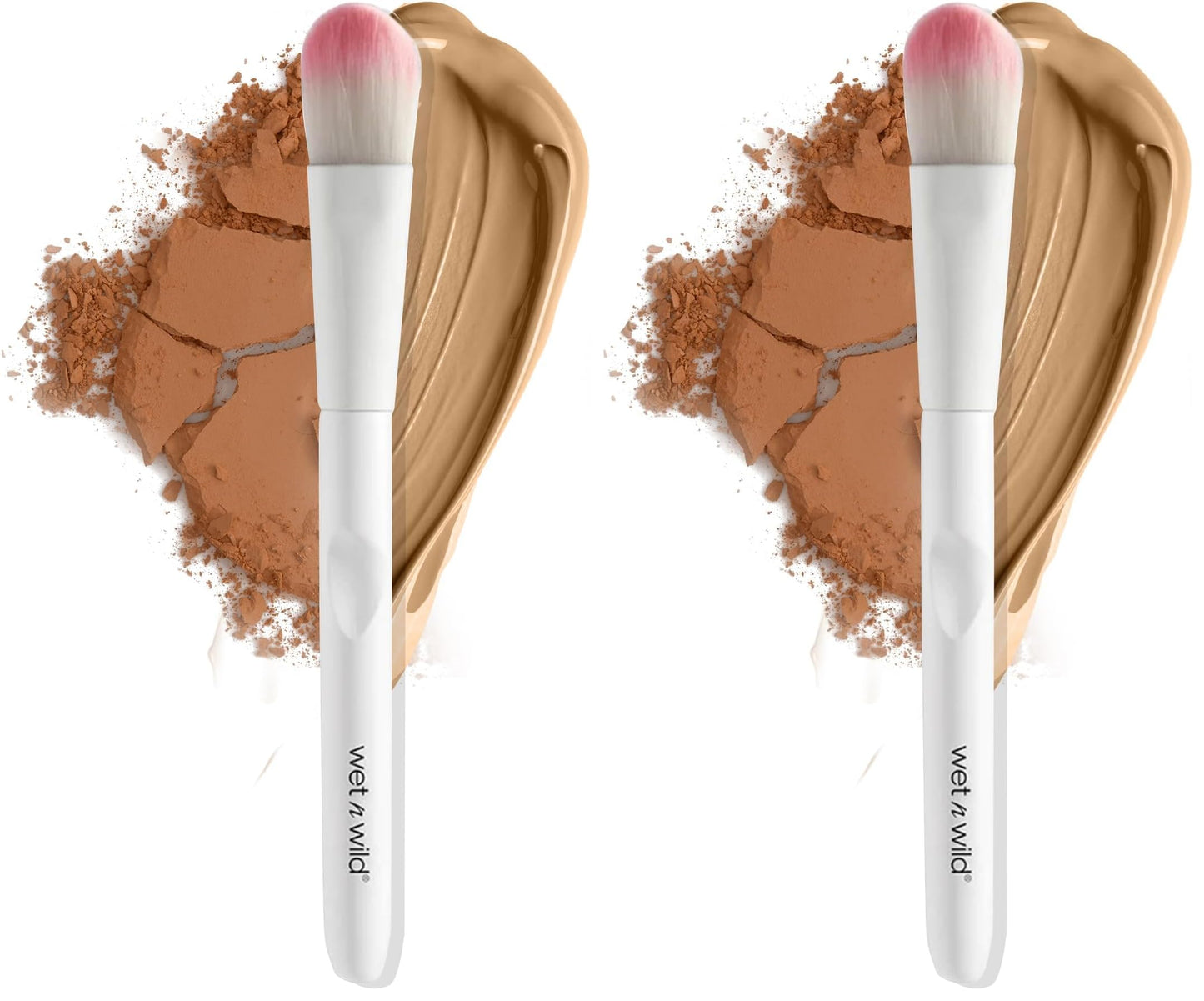 wet n wild Contour Brush, Sculpt, Highlight, & Blend, Luxurious Plush Fibers, Ergonomic Handle for Comfortable Precision Control , Cruelty-Free & Vegan