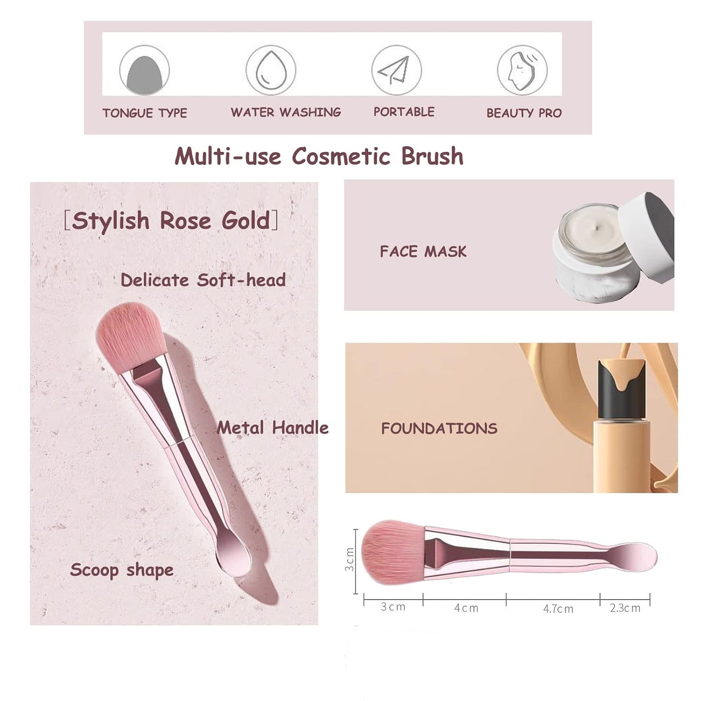 Complete Make Up Brush Sets for Women, NEVSETPO 28PCS Synthetic Makeup Kits Include 24 Makeup Brushes,2 Beauty Blenders, 1 Masks Spatula, 1 Cleaning Mat, Travel-Friendly Case
