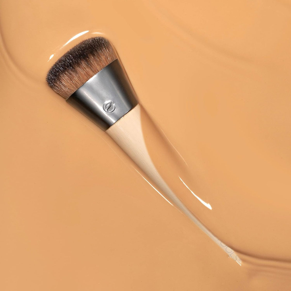 EcoTools Wonder Cover Complexion Brush, Flawless Foundation Application | Foundation makeup brush for application and blending, full coverage base brush, synthetic bristles, cruelty-free