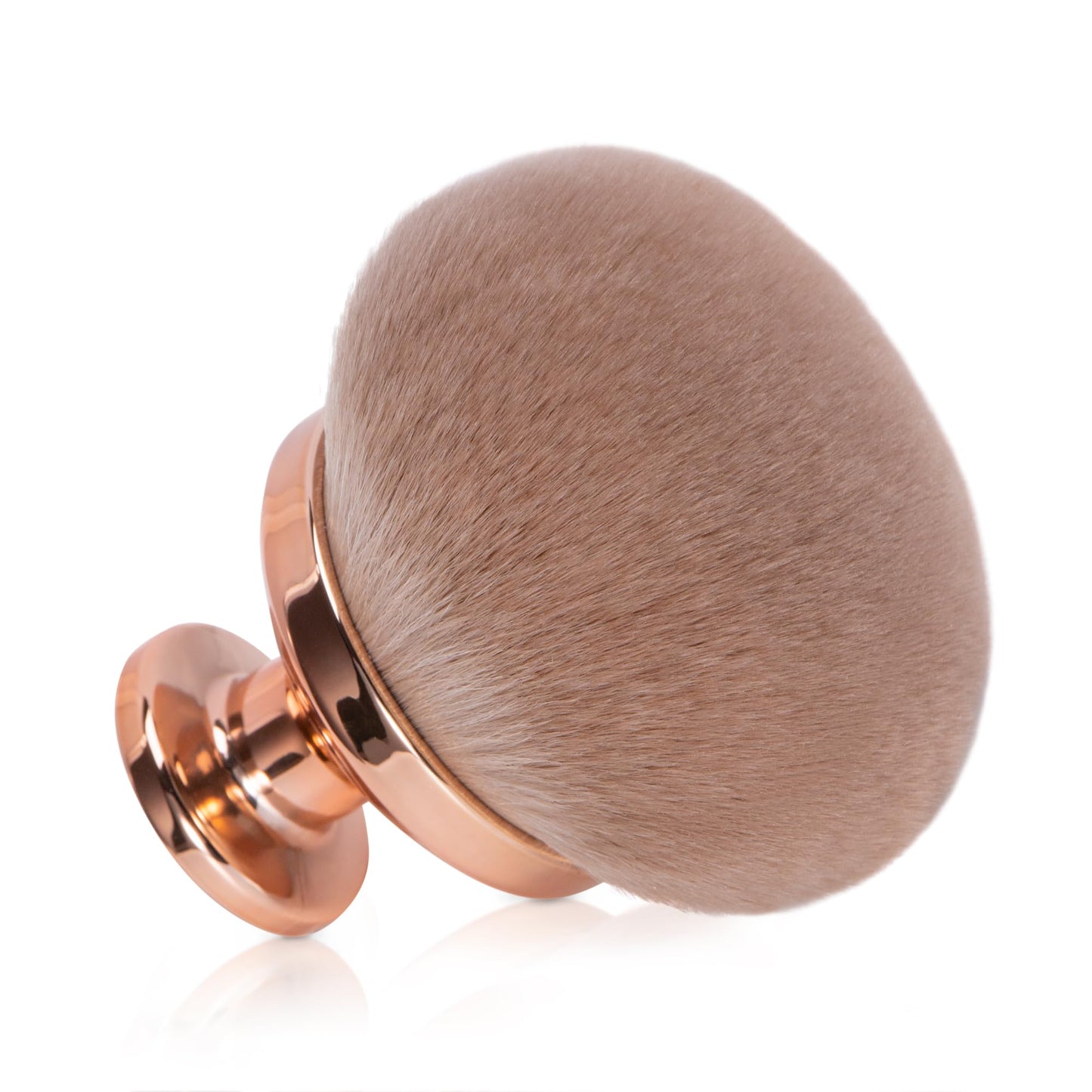 Blend & Blur Extra Large Kabuki Leg & Body Makeup Brush 3.2inch Round Head | for Self Tanner,Leg Makeup & Bronzer Self Tan Applicator For Application with Drawstring Bag