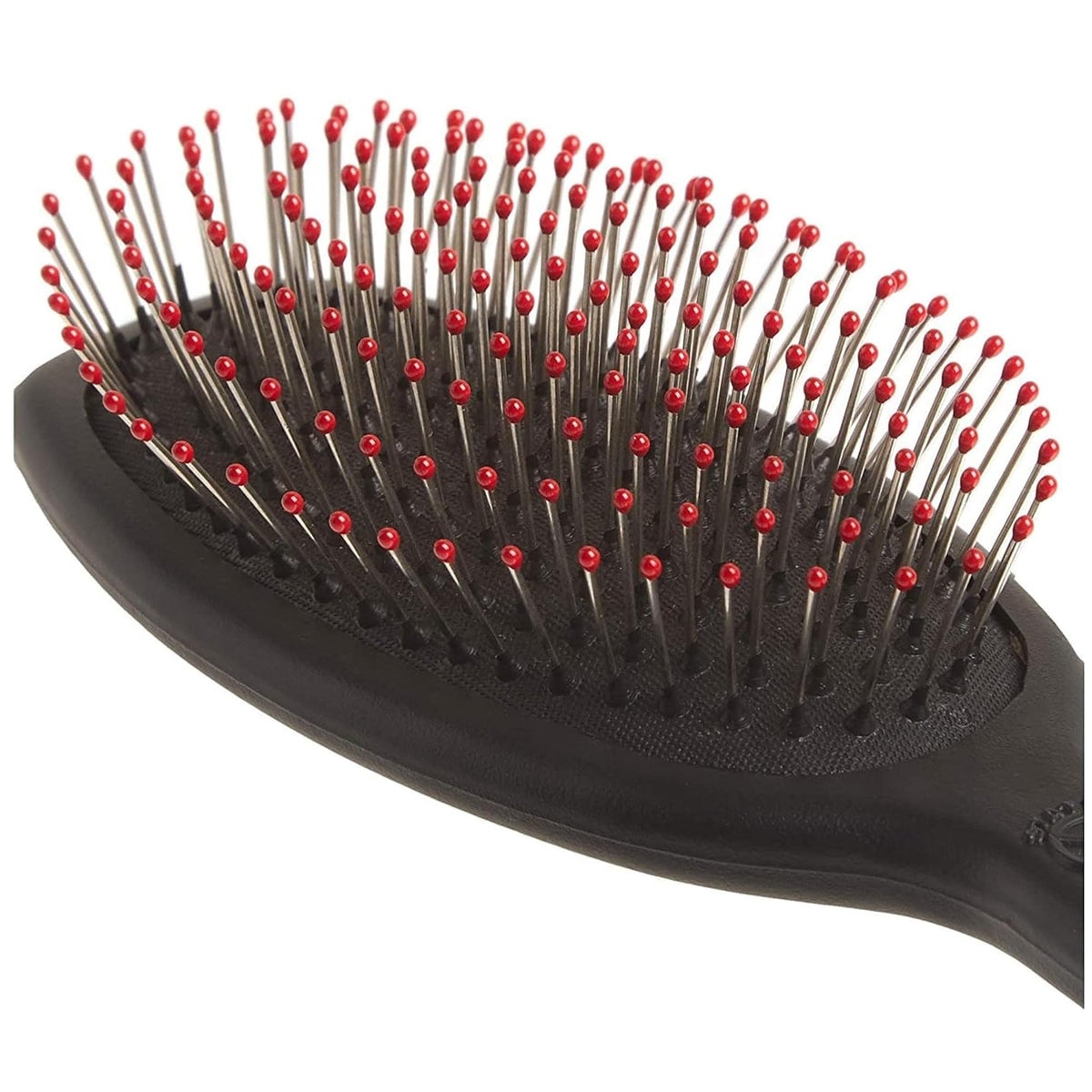 Cricket Static Free Cushion Styling 220 Hair Brush - Smoothing, Detangling, and Frizz-Free Styling - Anti-Static Metal Bristles for Thick, Curly, and Heavy Hair