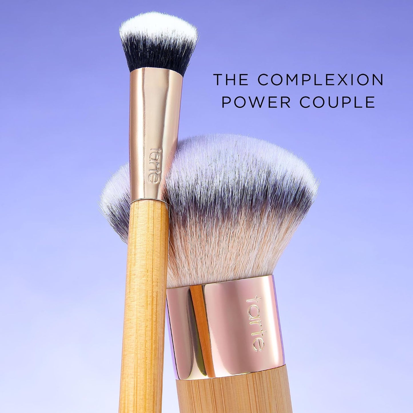 tarte the buffer airbrush finish foundation brush – Blending Brush for Cream, Liquid or Powder Makeup, Buildable Coverage & Seamless Application for Flawless Finish, Vegan & Cruelty-Free, full size