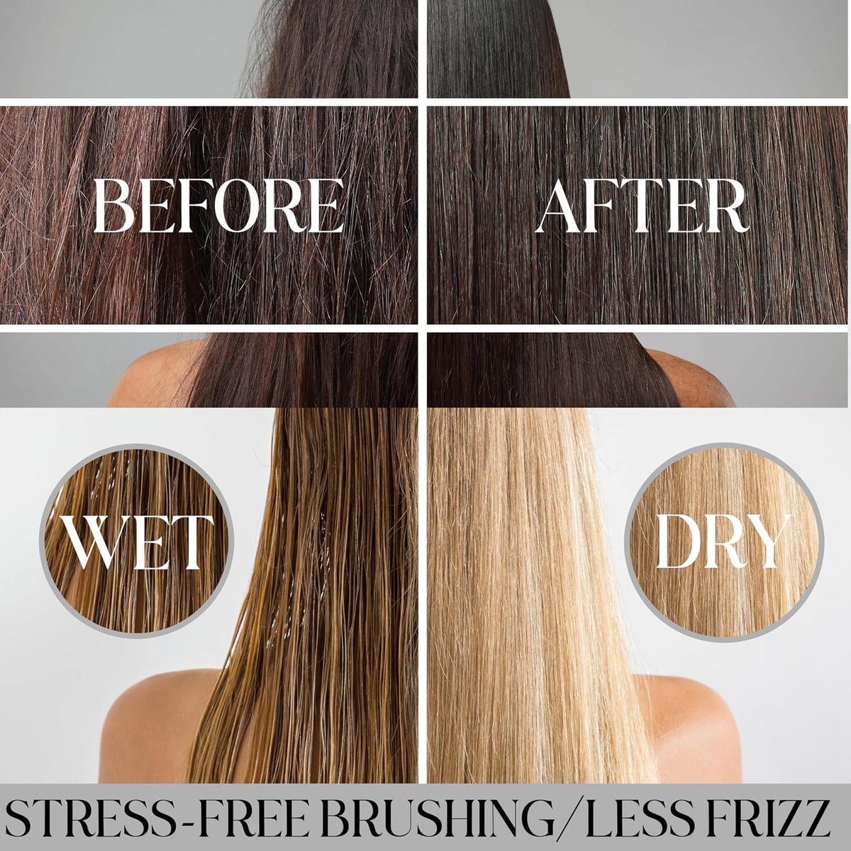 Oval Cushion Brush with Soft Gel Handle for Effortless Detangling | Styling. Professional Hair Brushes For Women
